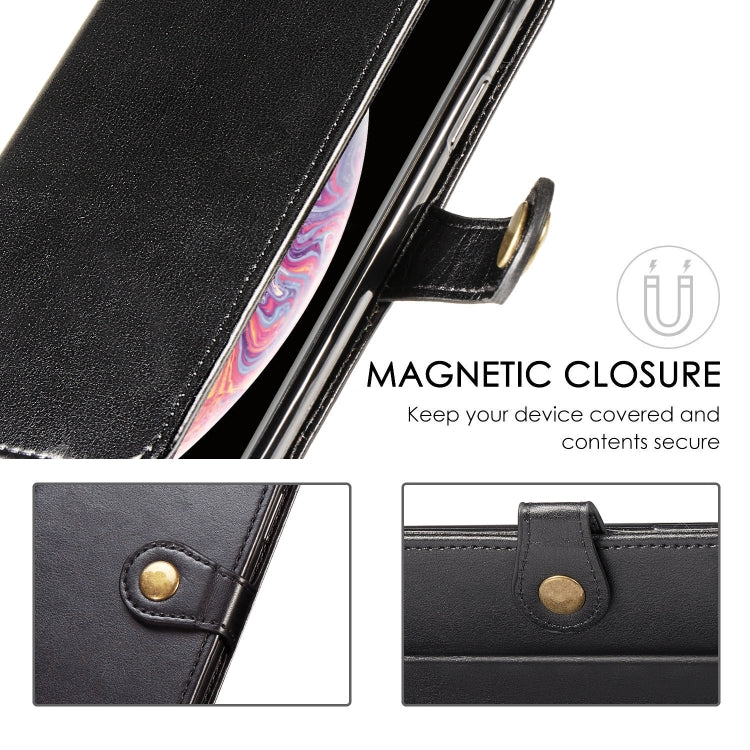 For Nokia 5.3 Retro Solid Color Leather Buckle Phone Case with Lanyard & Photo Frame & Card Slot & Wallet & Stand Function, For Nokia 5.3