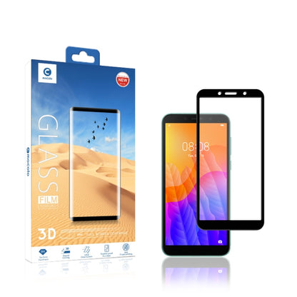 Tempered glass protector set for Huawei Y5p, retail package plus screen film