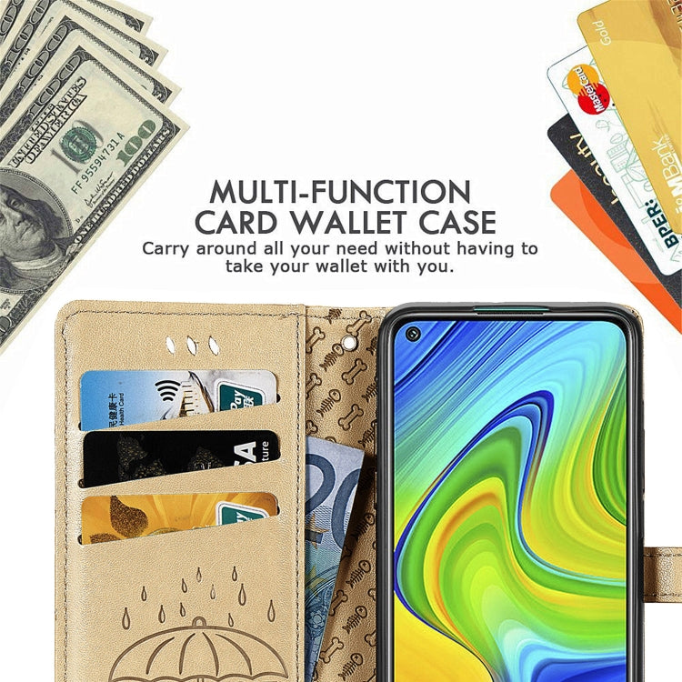 Beige flip wallet leather case with card slots and phone viewing window