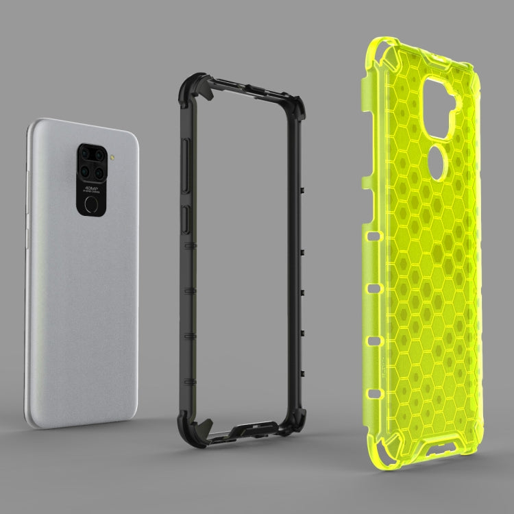 For Xiaomi Redmi 10X 4G  Shockproof Honeycomb PC + TPU Case, For Redmi 10X 4G