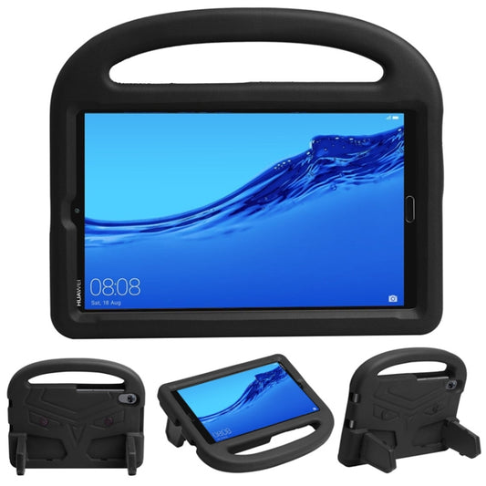 Black children’s EVA fall protection case with retractable handle and built-in stand