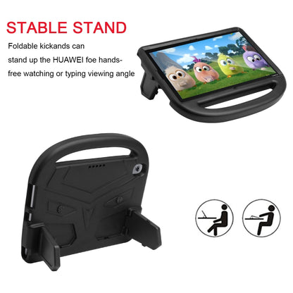 Sparrow Pattern EVA Children Fall Protection Case With Retractable Bracket, For Huawei MediaPad M5/M6 10.8