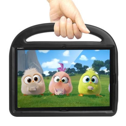 Sparrow Pattern EVA Children Fall Protection Case With Retractable Bracket, For Huawei MediaPad M5/M6 10.8