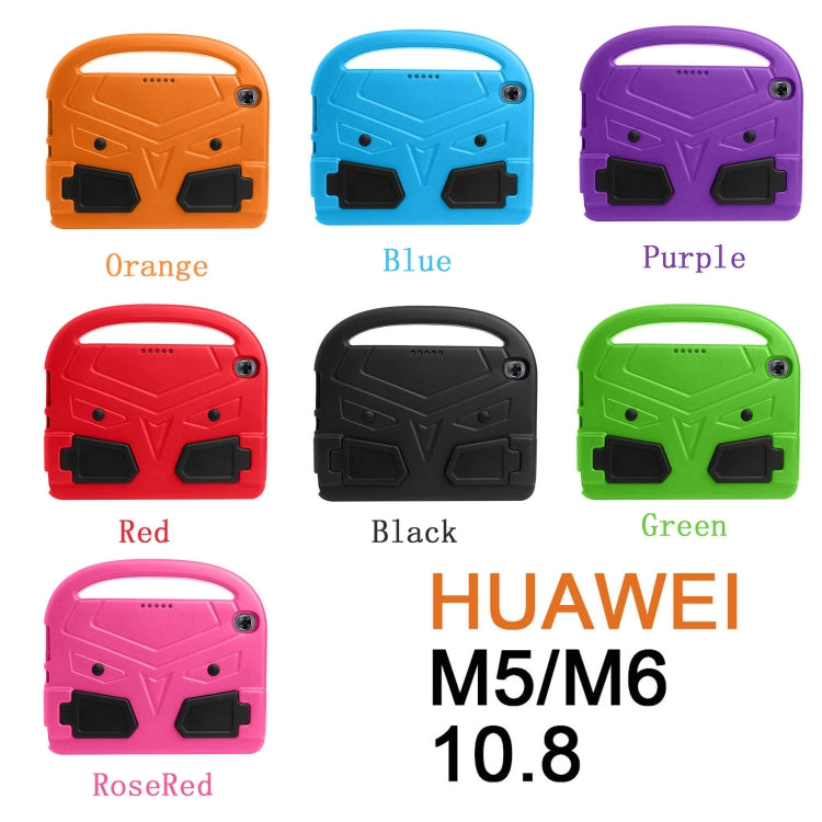 Sparrow Pattern EVA Children Fall Protection Case With Retractable Bracket, For Huawei MediaPad M5/M6 10.8