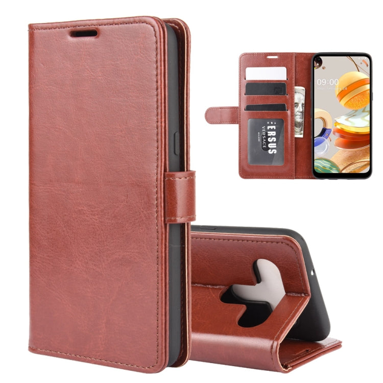 Rose leather-style wallet flip phone case with card slots and kickstand