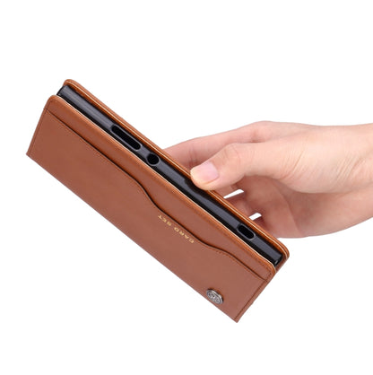 Knead Skin Texture Horizontal Flip Leather Case for Sony Xperia XA2, with Photo Frame & Holder & Card Slots & Wallet, For Xperia XA2