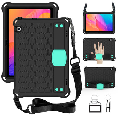 Honeycomb Design EVA + PC Material Four Corner Anti Falling Flat Protective Shell With Strap, For Huawei MatePad T8 8.0（2020）