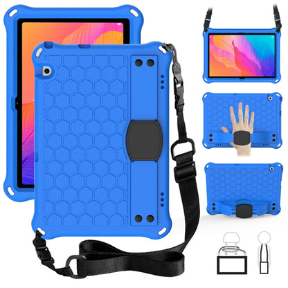 Honeycomb Design EVA + PC Material Four Corner Anti Falling Flat Protective Shell With Strap, For Huawei MatePad T8 8.0（2020）