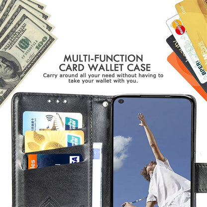 Butterfly Love Flower Embossed Horizontal Flip Leather Case with Bracket / Card Slot / Wallet / Lanyard, For Huawei Honor X10, For Huawei Y8P/ Enjoy 10S, For Huawei Y6P, For Xiaomi Redmi 10X Pro/10X, For OPPO A52/A72/A92