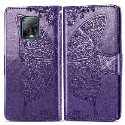Butterfly Love Flower Embossed Horizontal Flip Leather Case with Bracket / Card Slot / Wallet / Lanyard, For Huawei Honor X10, For Huawei Y8P/ Enjoy 10S, For Huawei Y6P, For Xiaomi Redmi 10X Pro/10X, For OPPO A52/A72/A92