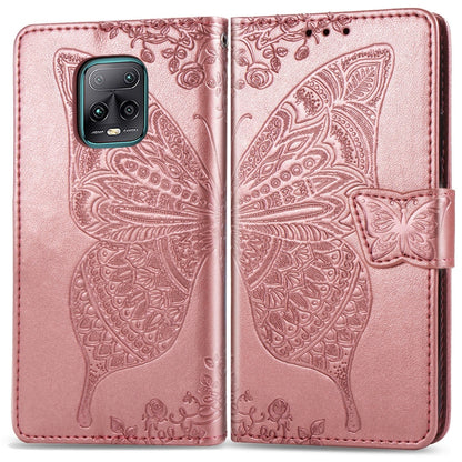 Butterfly Love Flower Embossed Horizontal Flip Leather Case with Bracket / Card Slot / Wallet / Lanyard, For Huawei Honor X10, For Huawei Y8P/ Enjoy 10S, For Huawei Y6P, For Xiaomi Redmi 10X Pro/10X, For OPPO A52/A72/A92