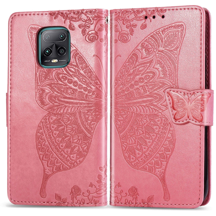 Butterfly Love Flower Embossed Horizontal Flip Leather Case with Bracket / Card Slot / Wallet / Lanyard, For Huawei Honor X10, For Huawei Y8P/ Enjoy 10S, For Huawei Y6P, For Xiaomi Redmi 10X Pro/10X, For OPPO A52/A72/A92