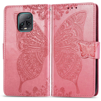 Butterfly Love Flower Embossed Horizontal Flip Leather Case with Bracket / Card Slot / Wallet / Lanyard, For Huawei Honor X10, For Huawei Y8P/ Enjoy 10S, For Huawei Y6P, For Xiaomi Redmi 10X Pro/10X, For OPPO A52/A72/A92