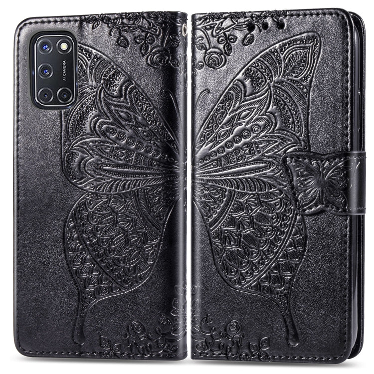 Butterfly Love Flower Embossed Horizontal Flip Leather Case with Bracket / Card Slot / Wallet / Lanyard, For Huawei Honor X10, For Huawei Y8P/ Enjoy 10S, For Huawei Y6P, For Xiaomi Redmi 10X Pro/10X, For OPPO A52/A72/A92