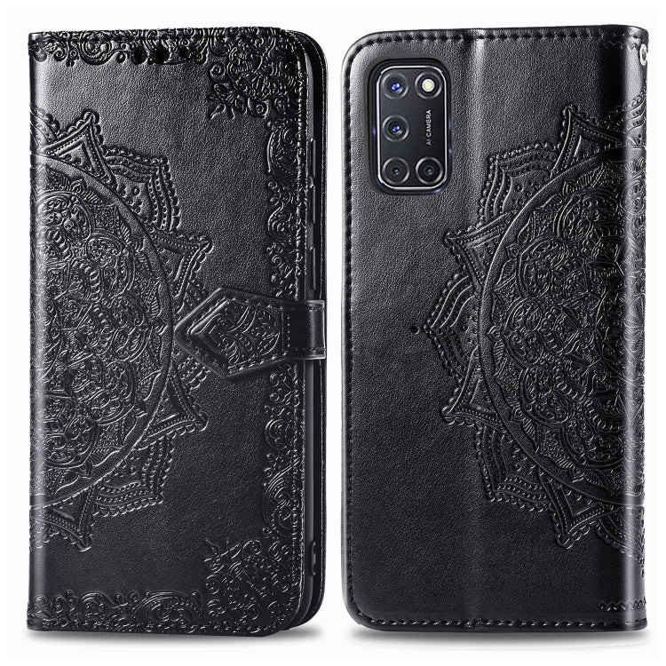 Halfway Mandala Embossing Pattern Horizontal Flip Leather Case with Holder & Card Slots & Wallet & Photo Frame & Lanyard, For Huawei Honor X10, For Huawei Y6P, For OPPO A52 / A72 / A92, For OPPO Find X2 Lite / Reno 3, For OPPO Find X2 Neo              ...