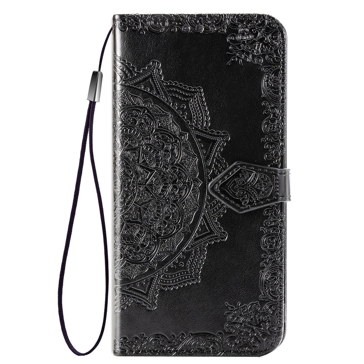 Halfway Mandala Embossing Pattern Horizontal Flip Leather Case with Holder & Card Slots & Wallet & Photo Frame & Lanyard, For Huawei Honor X10, For Huawei Y6P, For OPPO A52 / A72 / A92, For OPPO Find X2 Lite / Reno 3, For OPPO Find X2 Neo              ...