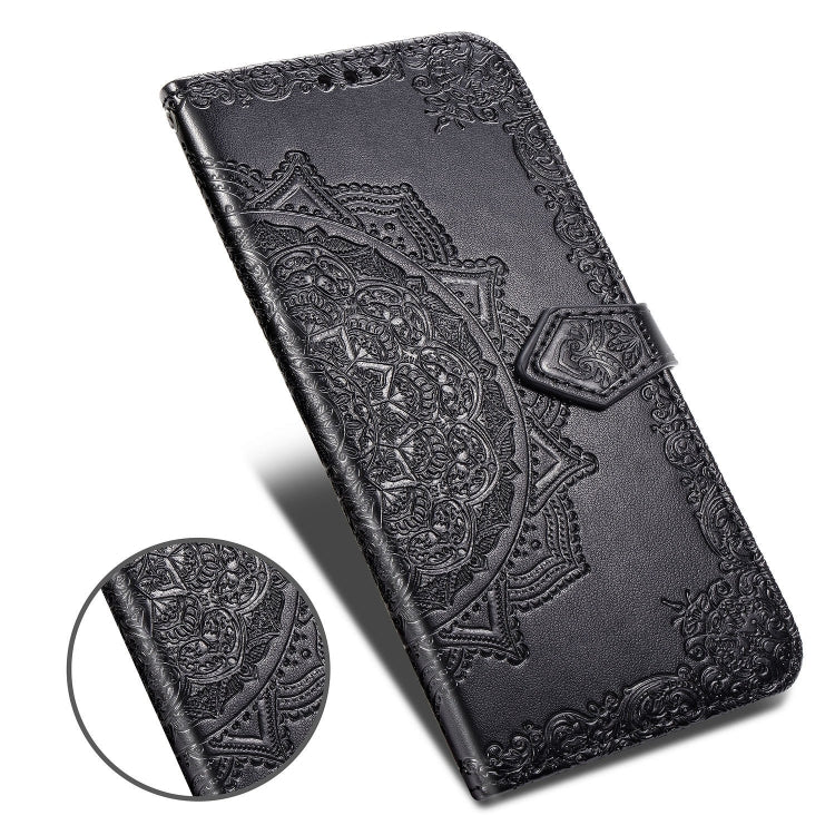 Halfway Mandala Embossing Pattern Horizontal Flip Leather Case with Holder & Card Slots & Wallet & Photo Frame & Lanyard, For Huawei Honor X10, For Huawei Y6P, For OPPO A52 / A72 / A92, For OPPO Find X2 Lite / Reno 3, For OPPO Find X2 Neo              ...