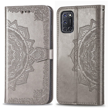 Halfway Mandala Embossing Pattern Horizontal Flip Leather Case with Holder & Card Slots & Wallet & Photo Frame & Lanyard, For Huawei Honor X10, For Huawei Y6P, For OPPO A52 / A72 / A92, For OPPO Find X2 Lite / Reno 3, For OPPO Find X2 Neo              ...