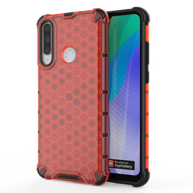 For Huawei Y6P  Shockproof Honeycomb PC + TPU Case, For Huawei Y6P