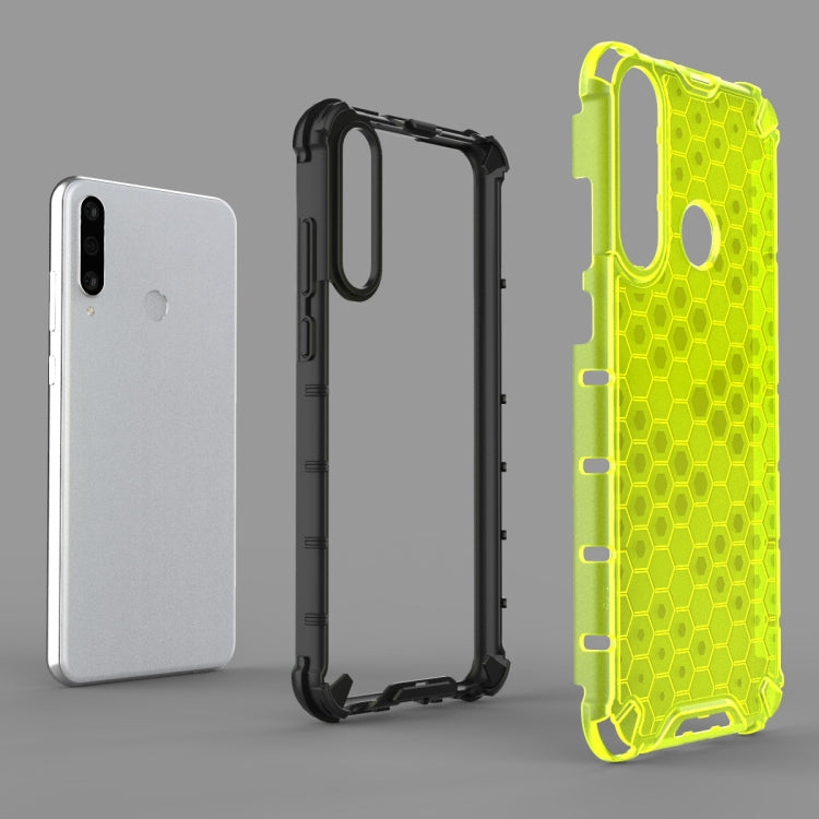 For Huawei Y6P  Shockproof Honeycomb PC + TPU Case, For Huawei Y6P