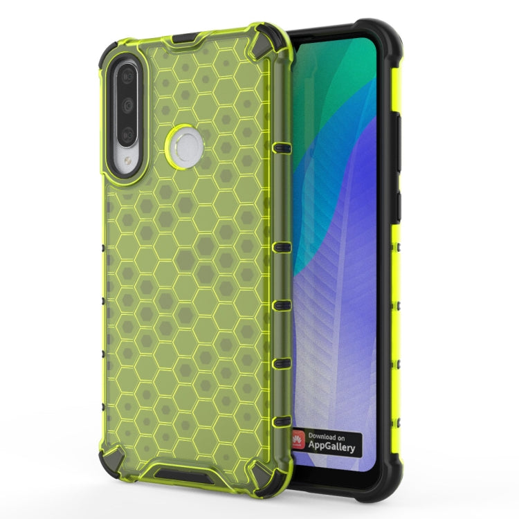 For Huawei Y6P  Shockproof Honeycomb PC + TPU Case, For Huawei Y6P