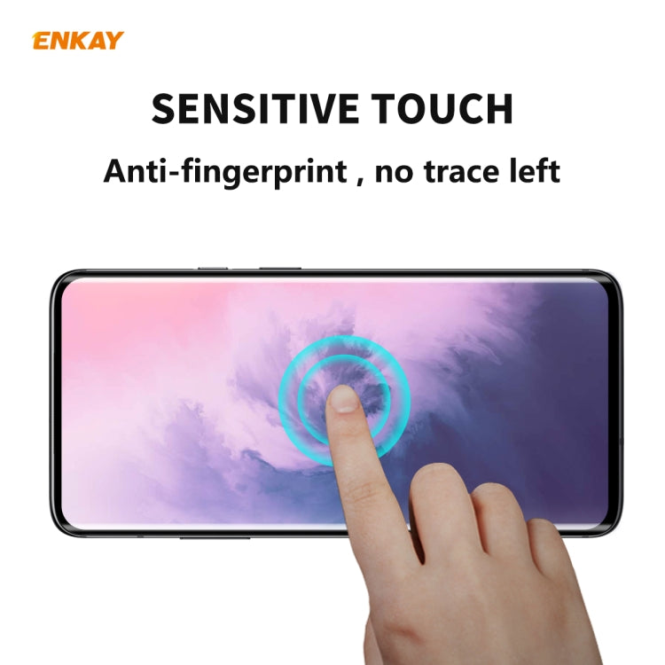 ENKAY Hat-Prince 0.26mm 9H 3D Full Glue Explosion-proof Full Screen Curved Heat Bending Tempered Glass Film, For OnePlus 7 Pro / 7T Pro, For OnePlus 8, For OnePlus 8 Pro, For Xiaomi Note 10 / CC9 Pro, For Xiaomi  10 / 10 Pro, For Huawei Mate 30 Pro(1pc...
