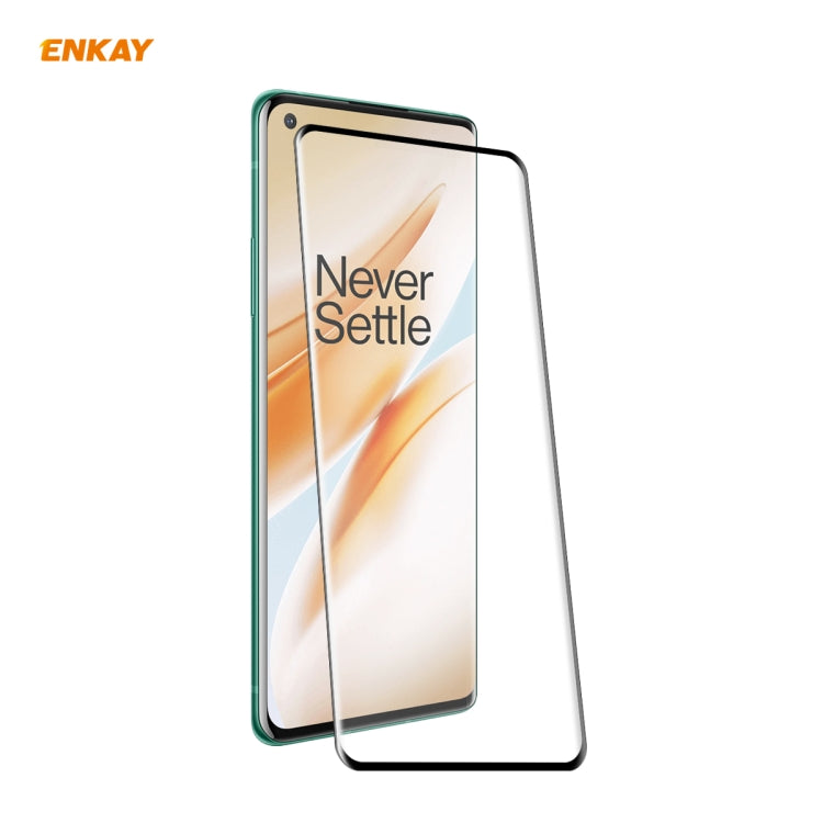 ENKAY Hat-Prince 0.26mm 9H 3D Full Glue Explosion-proof Full Screen Curved Heat Bending Tempered Glass Film, For OnePlus 7 Pro / 7T Pro, For OnePlus 8, For OnePlus 8 Pro, For Xiaomi Note 10 / CC9 Pro, For Xiaomi  10 / 10 Pro, For Huawei Mate 30 Pro(1pc...