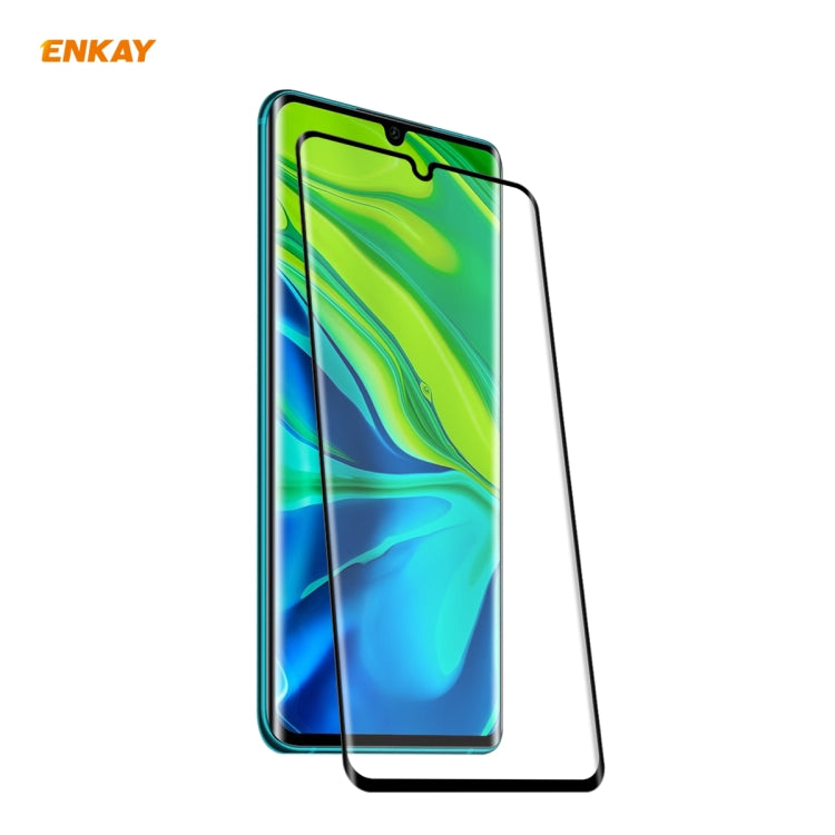 ENKAY Hat-Prince 0.26mm 9H 3D Full Glue Explosion-proof Full Screen Curved Heat Bending Tempered Glass Film, For OnePlus 7 Pro / 7T Pro, For OnePlus 8, For OnePlus 8 Pro, For Xiaomi Note 10 / CC9 Pro, For Xiaomi  10 / 10 Pro, For Huawei Mate 30 Pro(1pc...