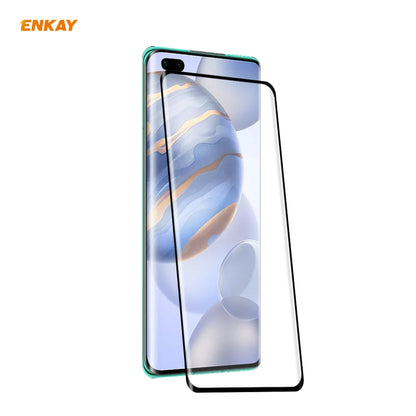 ENKAY Hat-Prince 0.26mm 9H 3D Full Glue Explosion-proof Full Screen Curved Heat Bending Tempered Glass Film, For OnePlus 7 Pro / 7T Pro, For OnePlus 8, For OnePlus 8 Pro, For Xiaomi Note 10 / CC9 Pro, For Xiaomi  10 / 10 Pro, For Huawei Mate 30 Pro(1pc...
