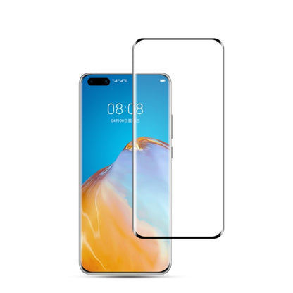 Curved tempered glass screen protector with full-screen adhesive fit