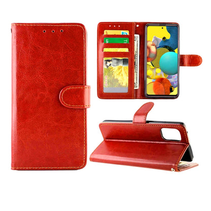 Crazy Horse Texture Leather Horizontal Flip Protective Case with Holder & Card Slots & Wallet & Photo Frame, For Xiaomi Redmi Note 9 Pro/Note 9S, For Xiaomi Redmi Note 9 Pro, For Vivo X30 / X30 Pro, For Samsung Galaxy A51 5G, For Xiaomi Redmi K30 Pro  ...