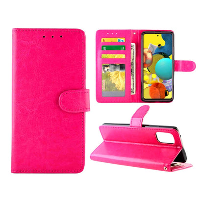 Crazy Horse Texture Leather Horizontal Flip Protective Case with Holder & Card Slots & Wallet & Photo Frame, For Xiaomi Redmi Note 9 Pro/Note 9S, For Xiaomi Redmi Note 9 Pro, For Vivo X30 / X30 Pro, For Samsung Galaxy A51 5G, For Xiaomi Redmi K30 Pro  ...