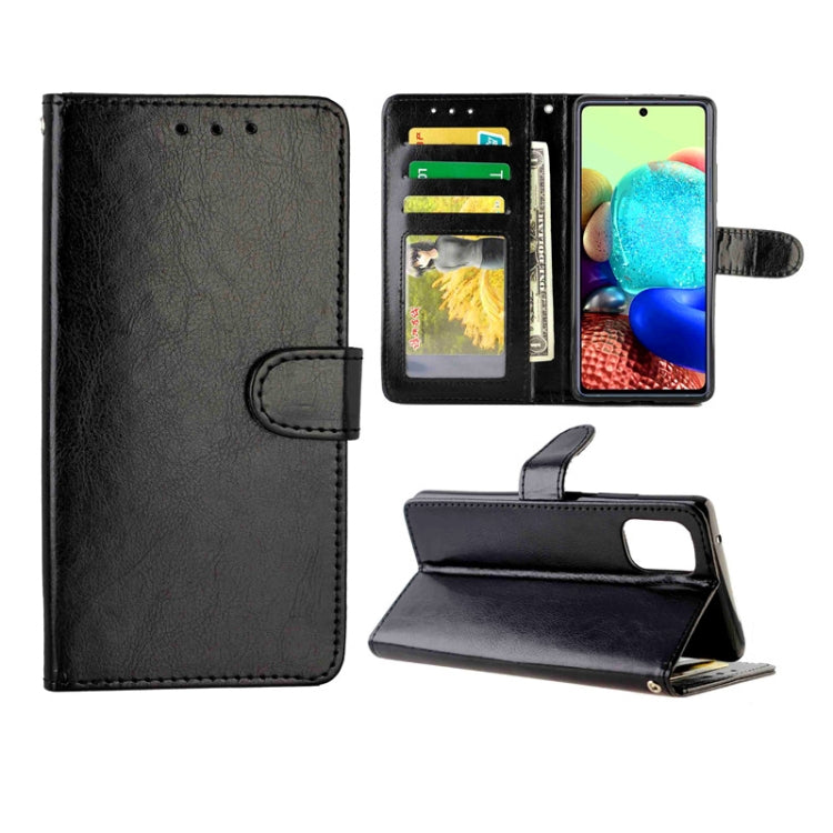 Crazy Horse Texture Leather Horizontal Flip Protective Case with Holder & Card Slots & Wallet & Photo Frame, For Xiaomi Redmi Note 9 Pro/Note 9S, For Xiaomi Redmi Note 9 Pro, For Vivo X30 / X30 Pro, For Samsung Galaxy A51 5G, For Xiaomi Redmi K30 Pro  ...