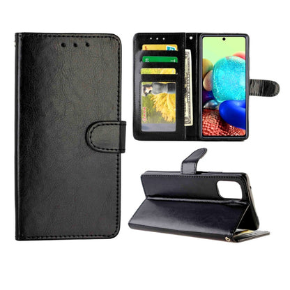Crazy Horse Texture Leather Horizontal Flip Protective Case with Holder & Card Slots & Wallet & Photo Frame, For Xiaomi Redmi Note 9 Pro/Note 9S, For Xiaomi Redmi Note 9 Pro, For Vivo X30 / X30 Pro, For Samsung Galaxy A51 5G, For Xiaomi Redmi K30 Pro  ...