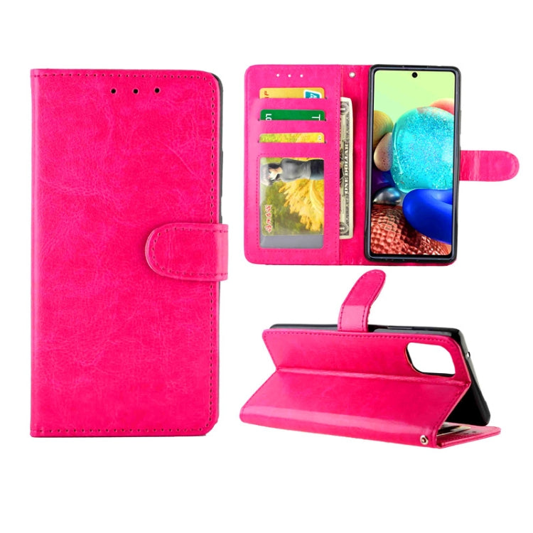Crazy Horse Texture Leather Horizontal Flip Protective Case with Holder & Card Slots & Wallet & Photo Frame, For Xiaomi Redmi Note 9 Pro/Note 9S, For Xiaomi Redmi Note 9 Pro, For Vivo X30 / X30 Pro, For Samsung Galaxy A51 5G, For Xiaomi Redmi K30 Pro  ...
