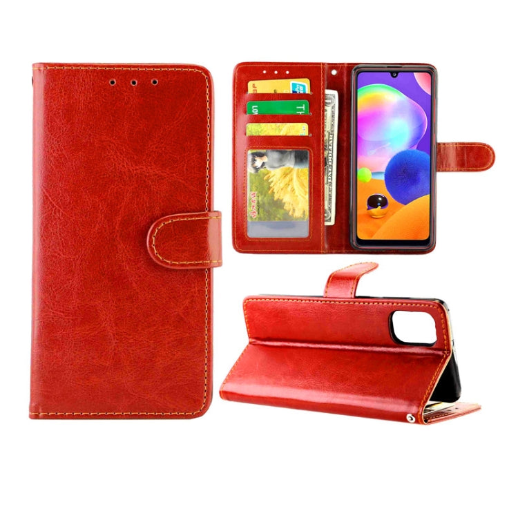 Crazy Horse Texture Leather Horizontal Flip Protective Case with Holder & Card Slots & Wallet & Photo Frame, For Xiaomi Redmi Note 9 Pro/Note 9S, For Xiaomi Redmi Note 9 Pro, For Vivo X30 / X30 Pro, For Samsung Galaxy A51 5G, For Xiaomi Redmi K30 Pro  ...