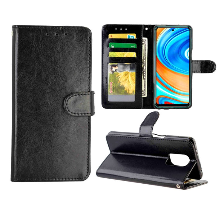 Crazy Horse Texture Leather Horizontal Flip Protective Case with Holder & Card Slots & Wallet & Photo Frame, For Xiaomi Redmi Note 9 Pro/Note 9S, For Xiaomi Redmi Note 9 Pro, For Vivo X30 / X30 Pro, For Samsung Galaxy A51 5G, For Xiaomi Redmi K30 Pro  ...