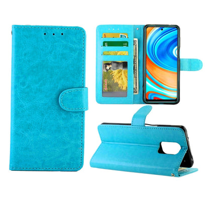 Crazy Horse Texture Leather Horizontal Flip Protective Case with Holder & Card Slots & Wallet & Photo Frame, For Xiaomi Redmi Note 9 Pro/Note 9S, For Xiaomi Redmi Note 9 Pro, For Vivo X30 / X30 Pro, For Samsung Galaxy A51 5G, For Xiaomi Redmi K30 Pro  ...