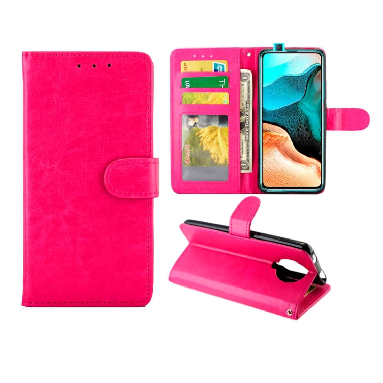Crazy Horse Texture Leather Horizontal Flip Protective Case with Holder & Card Slots & Wallet & Photo Frame, For Xiaomi Redmi Note 9 Pro/Note 9S, For Xiaomi Redmi Note 9 Pro, For Vivo X30 / X30 Pro, For Samsung Galaxy A51 5G, For Xiaomi Redmi K30 Pro  ...