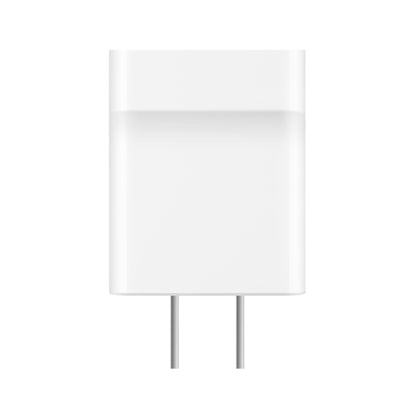 White wall USB charger with two-pin CN plug