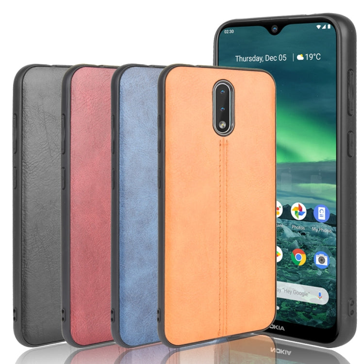 For Nokia 2.3 Shockproof Sewing Cow Pattern Skin PC + PU + TPU Case, For Nokia 2.3
