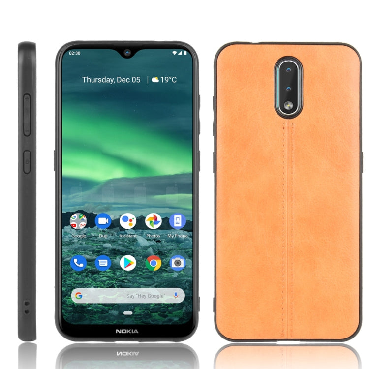 For Nokia 2.3 Shockproof Sewing Cow Pattern Skin PC + PU + TPU Case, For Nokia 2.3