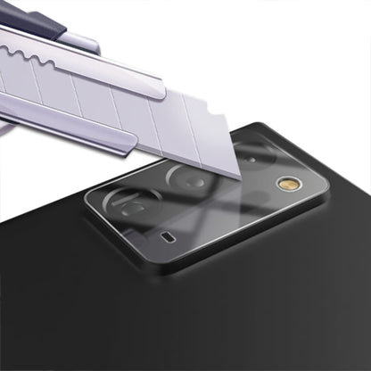 Rear camera lens tempered glass film applying over phone camera area
