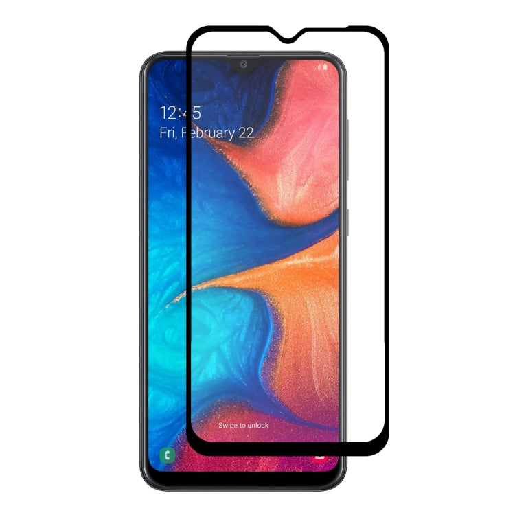 Tempered glass screen protector film for smartphone, full coverage with rounded edges