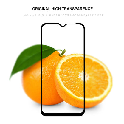 Tempered glass screen protector film with full glue coverage for smooth, clear viewing