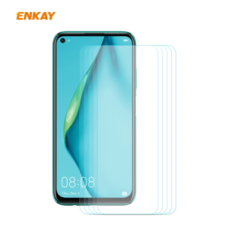 5 PCS ENKAY Hat-Prince 0.26mm 9H 2.5D Curved Edge Tempered Glass Film, For Xiaomi Mi 10 Lite /Redmi 10X 5G, For Redmi 10X 4G / Redmi Note 9, For Redmi Note 9S / Note 9 Pro, For Huawei P40, For Huawei P40 Lite, For Huawei Y5p, For Huawei Y6p            ...