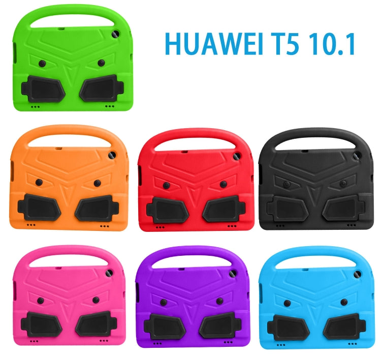 Tablet case shells in multiple colors: green, orange, red, purple, blue