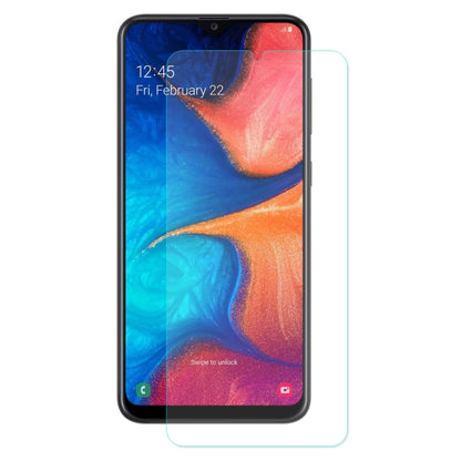 Smartphone tempered glass screen protector film covering the front display
