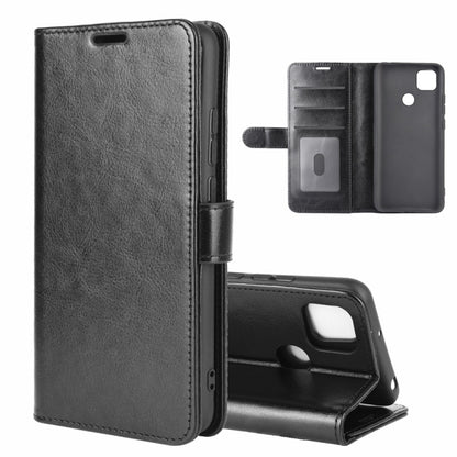 Black folio flip case with card slots, phone cutouts, and stand protection