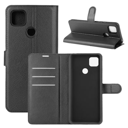 Horizontal flip phone case with card slots and holder, dark leather-texture finish